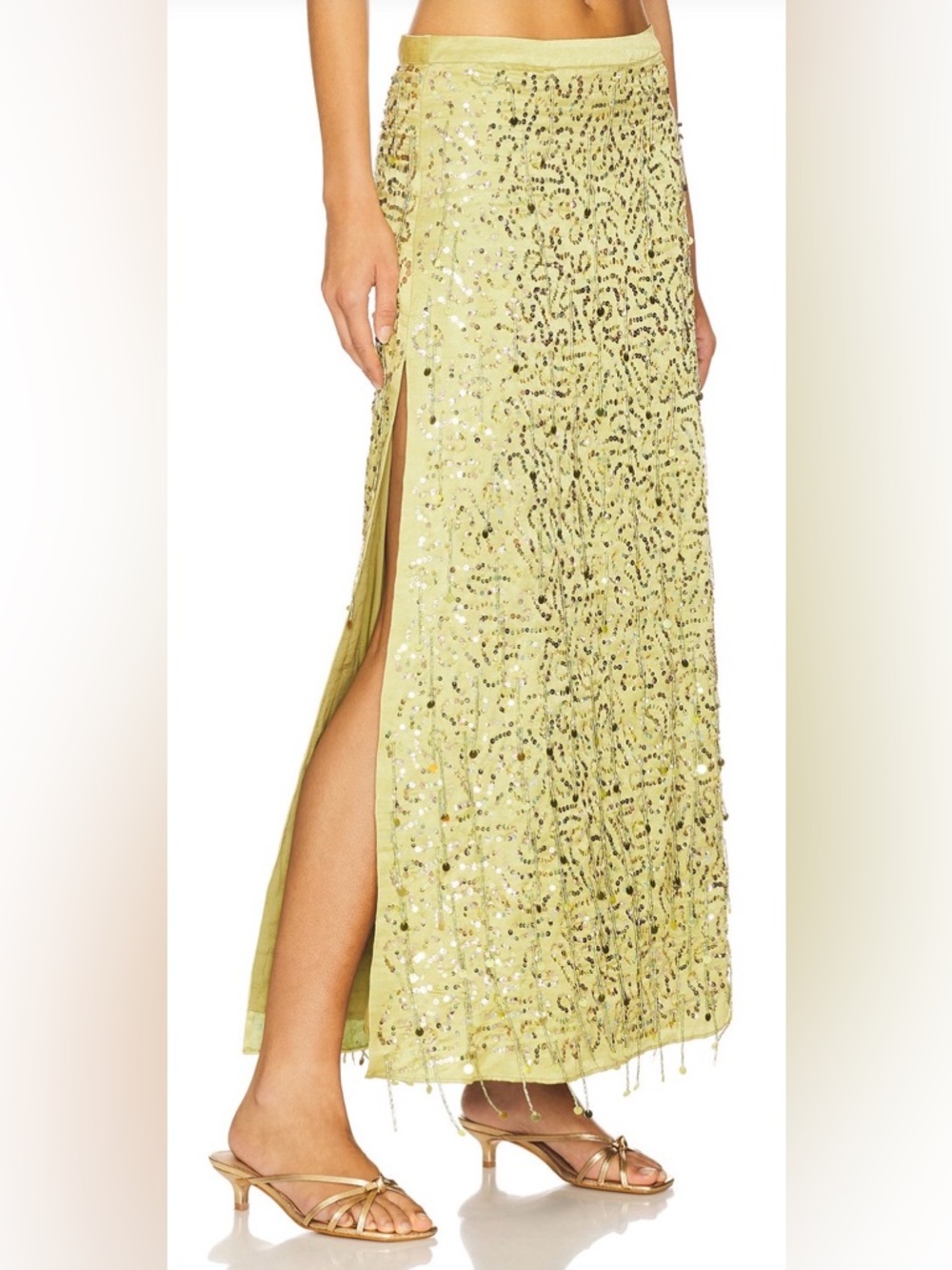 ASTA RESORT Yasmin Hand Beaded Skirt